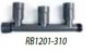 Preview: PVC-Verteiler mit 3 Ausgängen - Typenreihe RB1200 - 1“ IG x 1“ AG, 3 Ausgänge: 1“ IG - Typ RB1201310